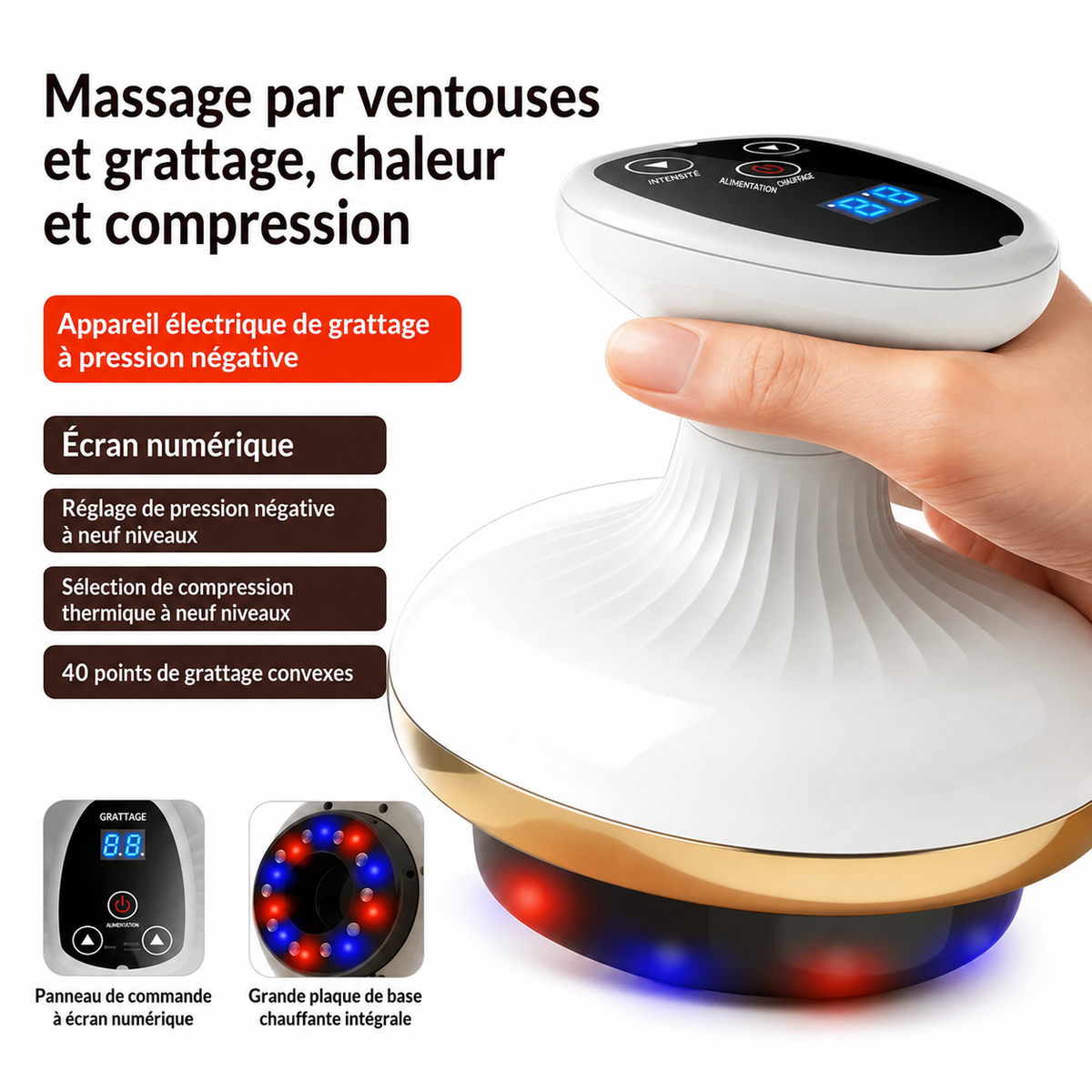 appareil de massage palper rouler a domicile